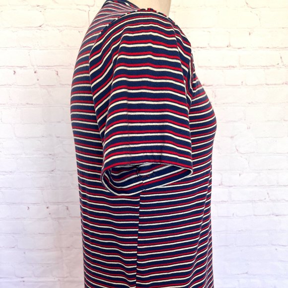 70's Striped Tshirt - Penneys Towncraft - Size Large - Striped - Picture 6 of 8